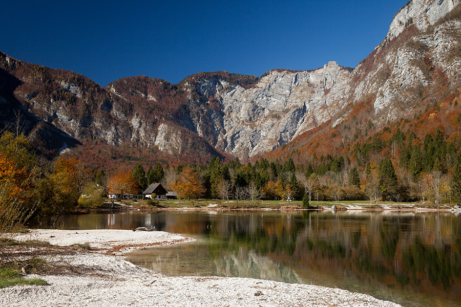 Bohinjsko jezero
Jesen v Ukancu.
Ključne besede: bohinjsko jezero