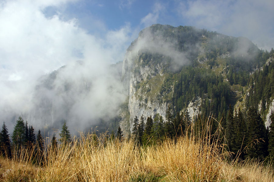 Vrtec v meglicah
Lepo viden, malo poznani in še manj obiskani vrh nad planino Viševnik se imenuje Vrtec. Posnetek s planine Viševnik.
Ključne besede: planina viševnik vrtec