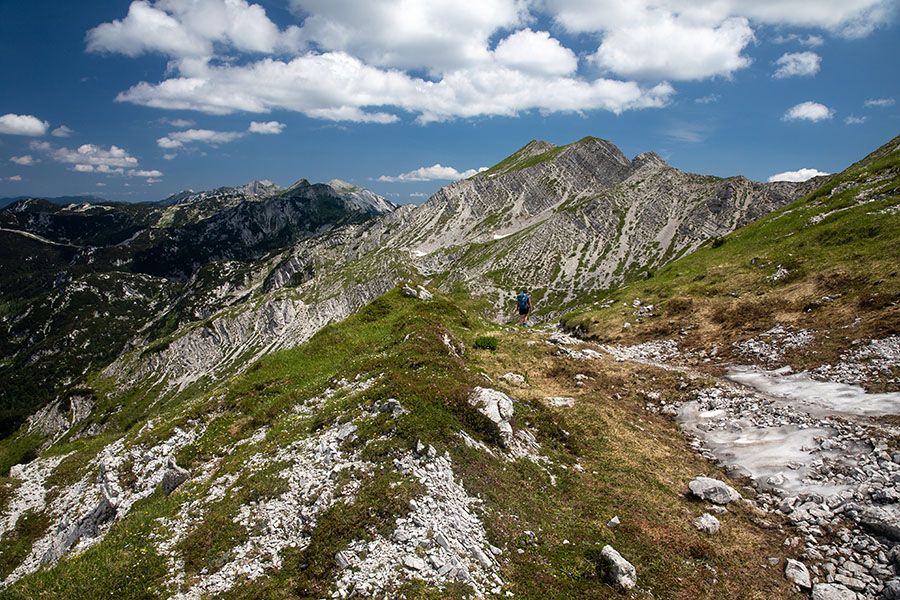Proti Voglu
S poti Konjsko sedlo - Vogel.
Ključne besede: vogel konjsko sedlo
