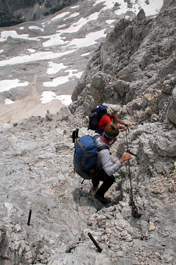 Z Malega Triglava
Sestop z Malega Triglava.
Ključne besede: mali triglav