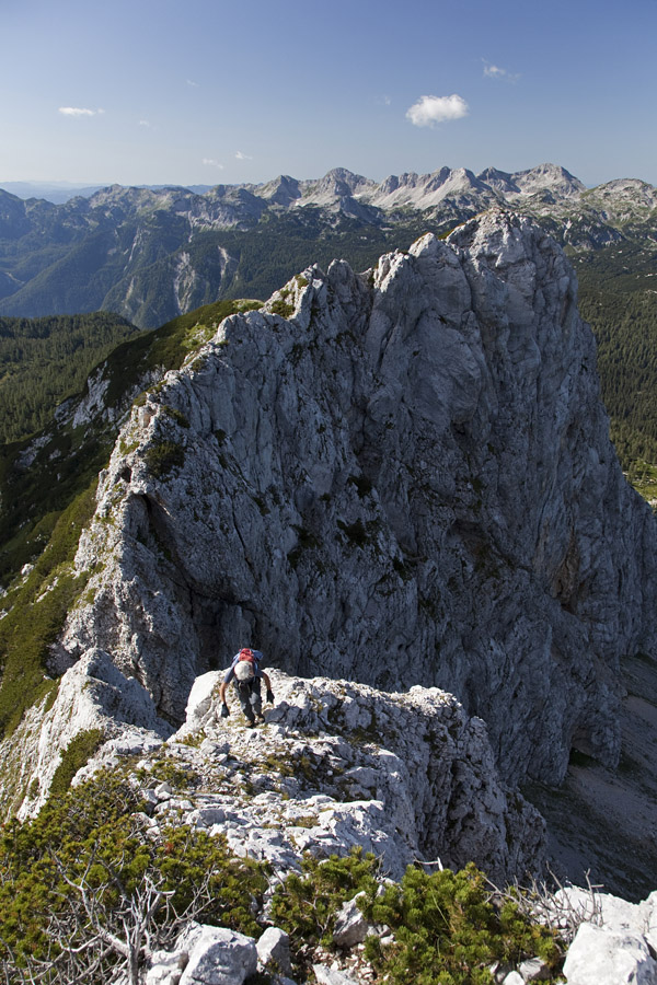 Z Velike Tičarice IV.
Greben med Malo in Veliko Tičarico.
Ključne besede: velika mala tičari a greben