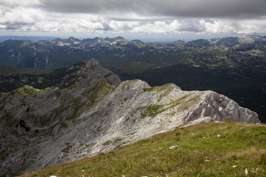 Z Male Zelnarice II.
Greben od Kopice do Male Zelnarice.
Ključne besede: mala zelnarica kopica
