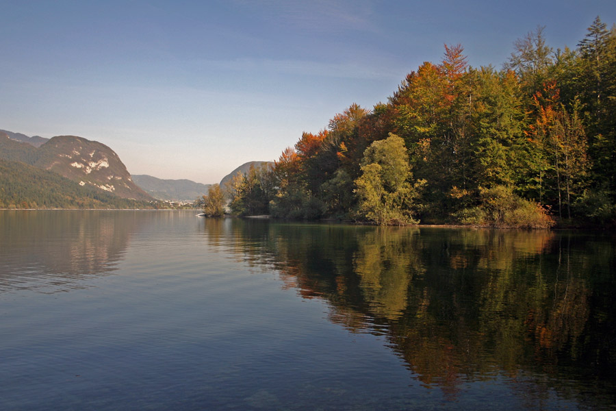 Jezero I
Jresen ob Bohinjskem jezeru.
Ključne besede: bohinjsko jezero jesen