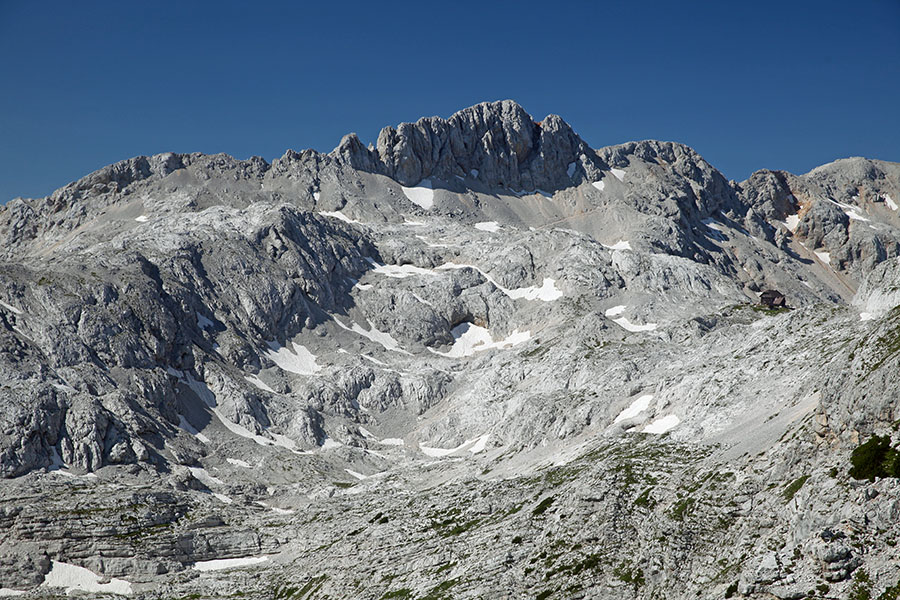 Staničev dom in Rži
Staničev dom in Rži s Spodnje Vrbanove špice.
Ključne besede: visoka spodnja vrbanova špica špice staničev dom rži