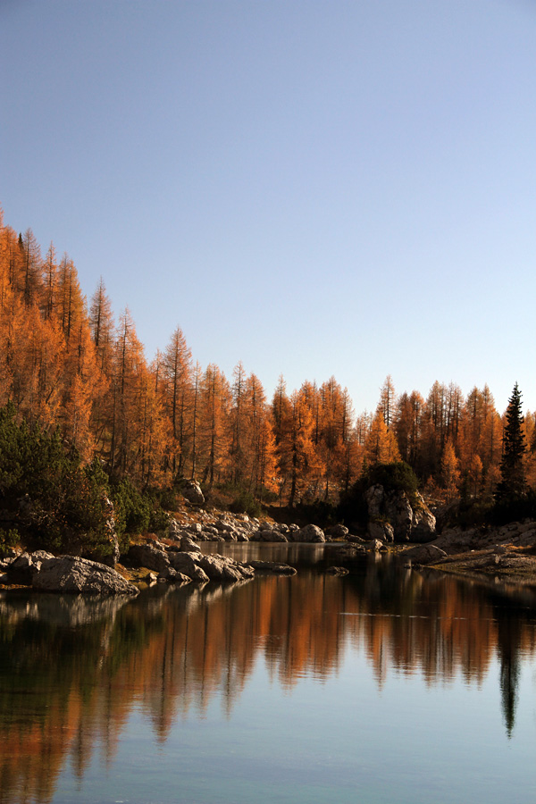 Odsevi
Dvojno jezero.
Ključne besede: triglavska sedmera jezera dvojno jezero