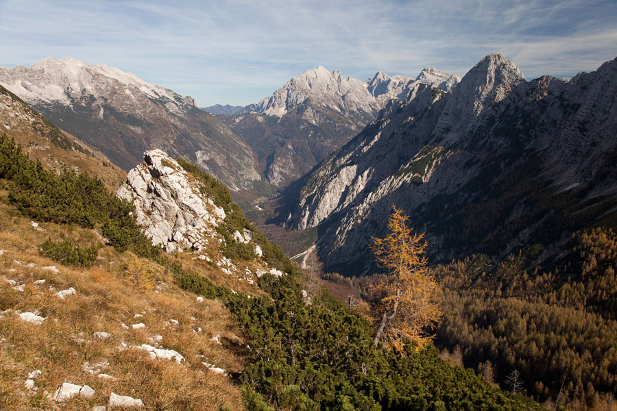 Za Razorcem I.
Proti predelu Za Razorcem nad planino Zapotok.
Ključne besede: za razorcem planina zapotok mojstrovke prisojnik trentski pelc