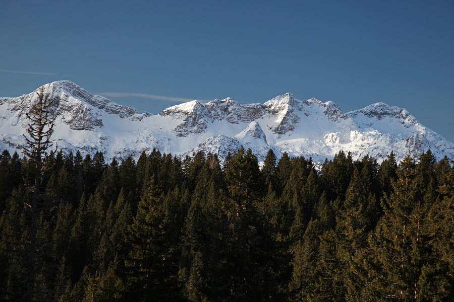 S planine Vodični vrh
Preko obronkov planine Vodični vrh proti južnim Bohinjskim goram.
Ključne besede: planina vodični vrh južne bohinjske gore vrh nad škrbino podrta gora tolminski kuk