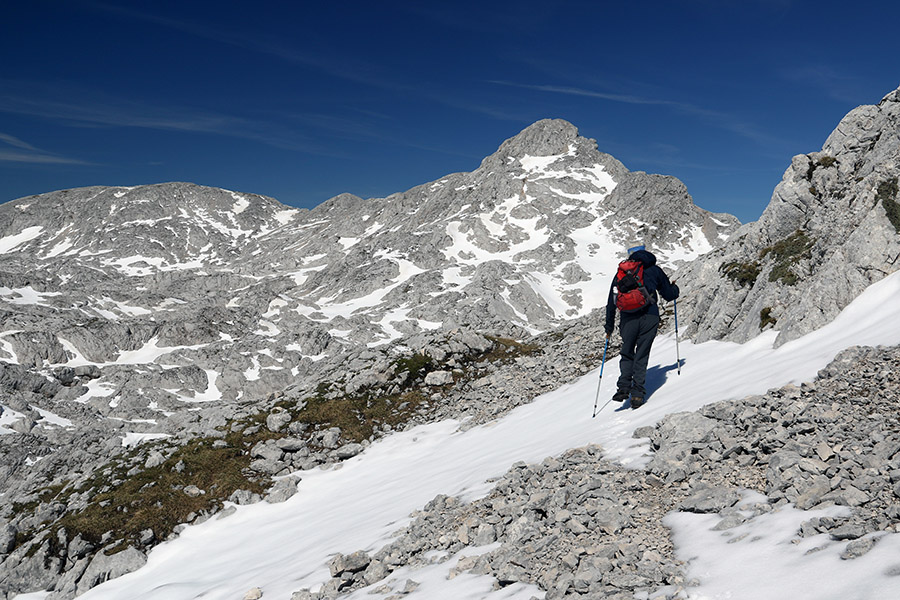 Pod Vrhom Hribaric
Proti Hribaricam. Zadaj je Vršak.
Ključne besede: vrh hribaric vršak