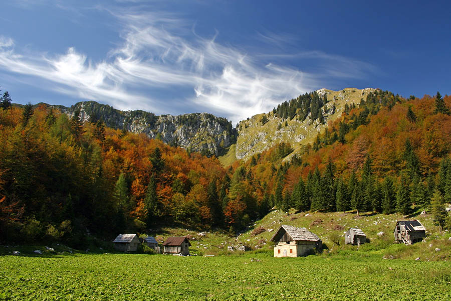 Planina Za Črno goro
Prvi jesenski dan v planini Za Črno goro (Ravharska planina).
Ključne besede: planina za črno goro ravharska planina
