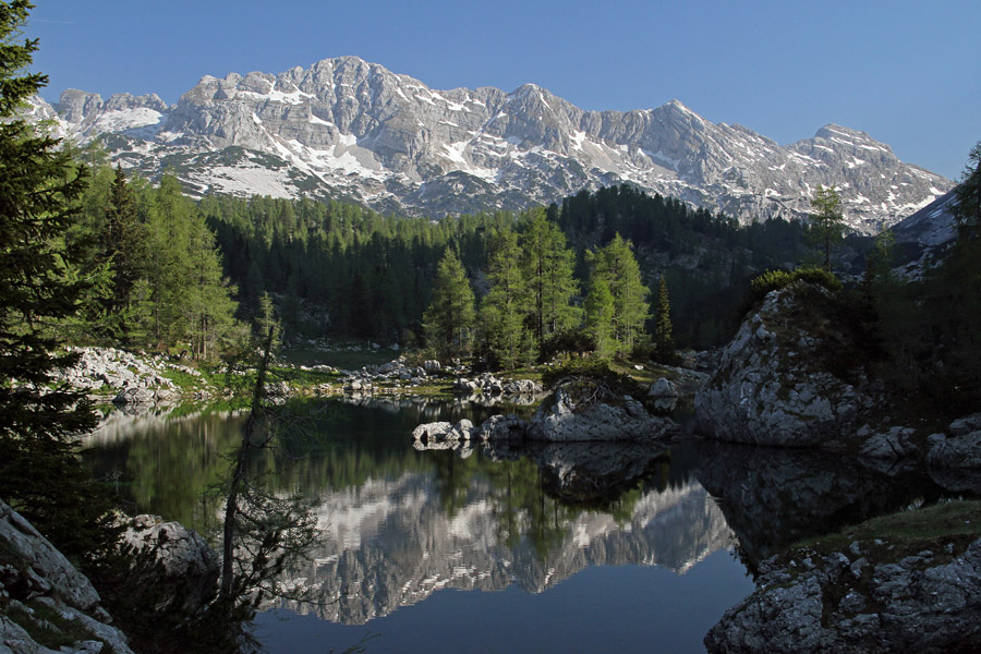 Jutro na Dvojnem jezeru I.
Jutro na Dvojnem jezeru.
Ključne besede: dvojno jezero sedmera triglavska jezera 7lepo špičje