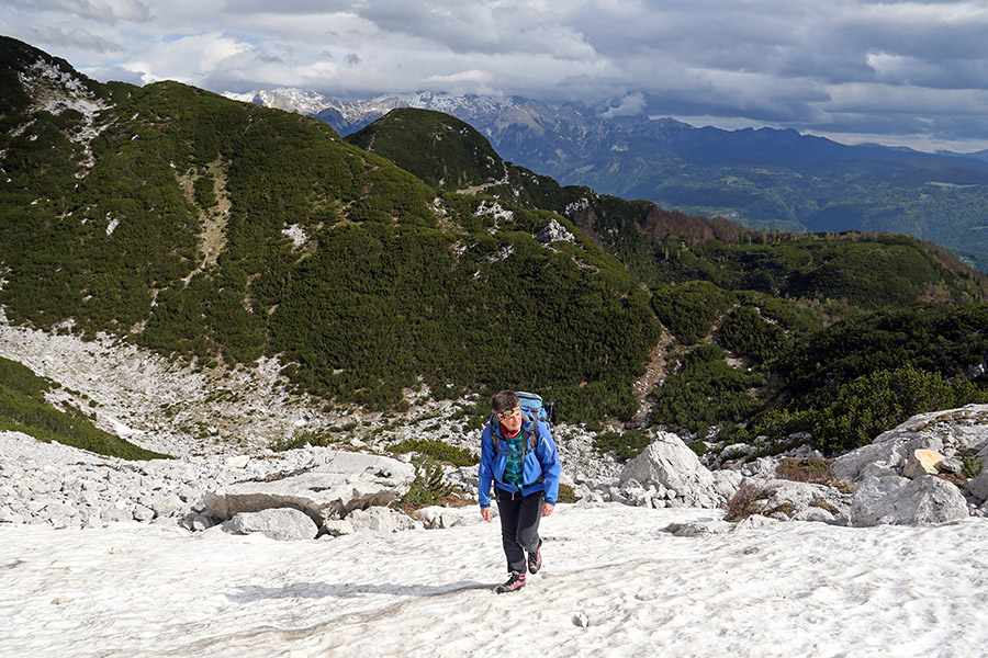 Proti Matajurcu
Proti Matajurcu. Zadaj je Gradovec.
Ključne besede: planina poljana matajurc gradovec