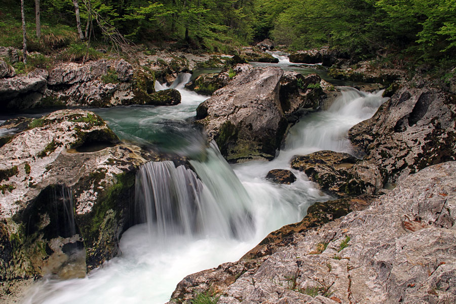 Korita Mostnice I.
V koritih Mostnice.
Ključne besede: korita mostnica voje bohinj