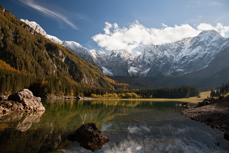 Zgornje Belopeško jezero II.
Zgornje Belopeško jezero. Ponce, Strug, Vevnica in Mangart.
Ključne besede: zgornje belopeško jezero ponce strug vevnica mangart