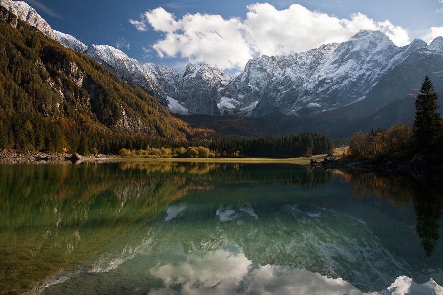 Zgornje Belopeško jezero I.
Zgornje Belopeško jezero. Ponce, Strug, Vevnica in Mangart.
Ključne besede: zgornje belopeško jezero ponce strug vevnica mangart