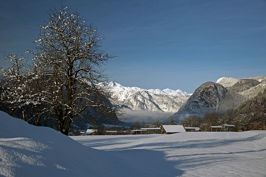 Zgornja Bohinjska dolina
Zima v Zgornji Bohinjski dolini.
Ključne besede: bohinj jereka zgornja bohinjska dolina