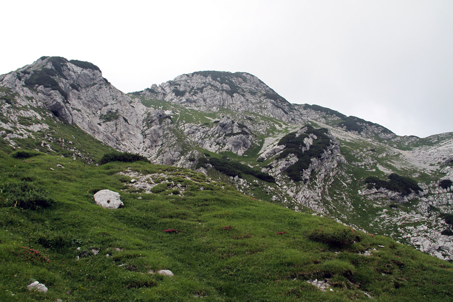 Bohinjski Migovec
Smer brezpotnega sestopa.
Ključne besede: bohinjski migovec
